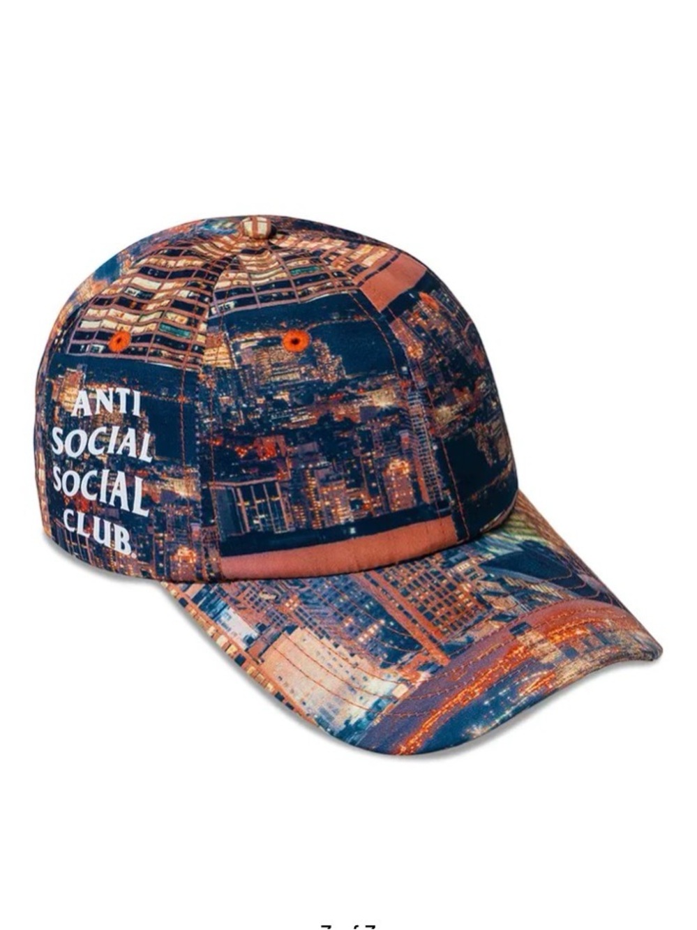Anti Social Social Club Voyeur Cap - Blue, Orange